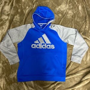 Blue and Gray Men’s Adidas Sweatshirt